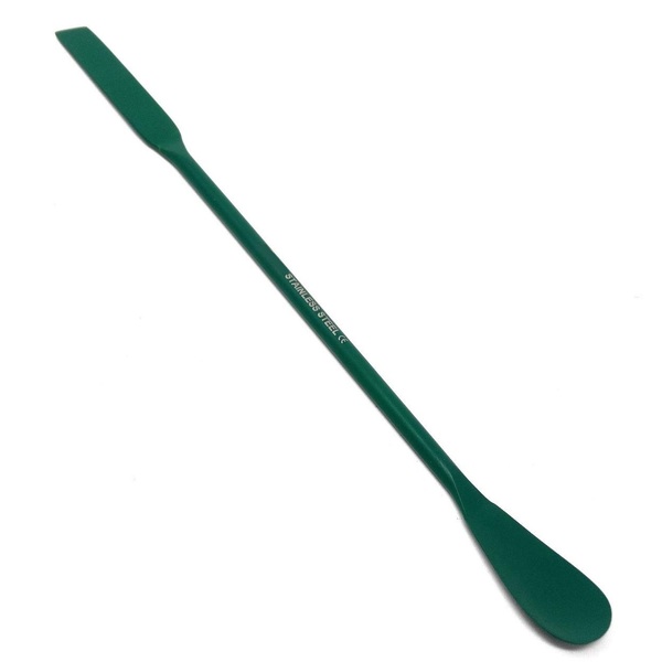 A2Z Scilab PTFE Coated Double Ended Lab Spatula, Square & Flat Spoon End 7" A2Z-ZR109